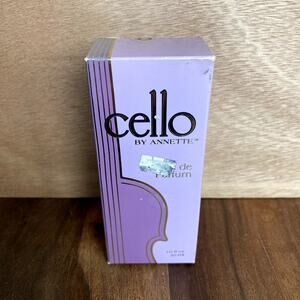 Vintage Cello By Annette Funicello Eau De Parfum Perfume 1.0 fl oz / 30 ml New